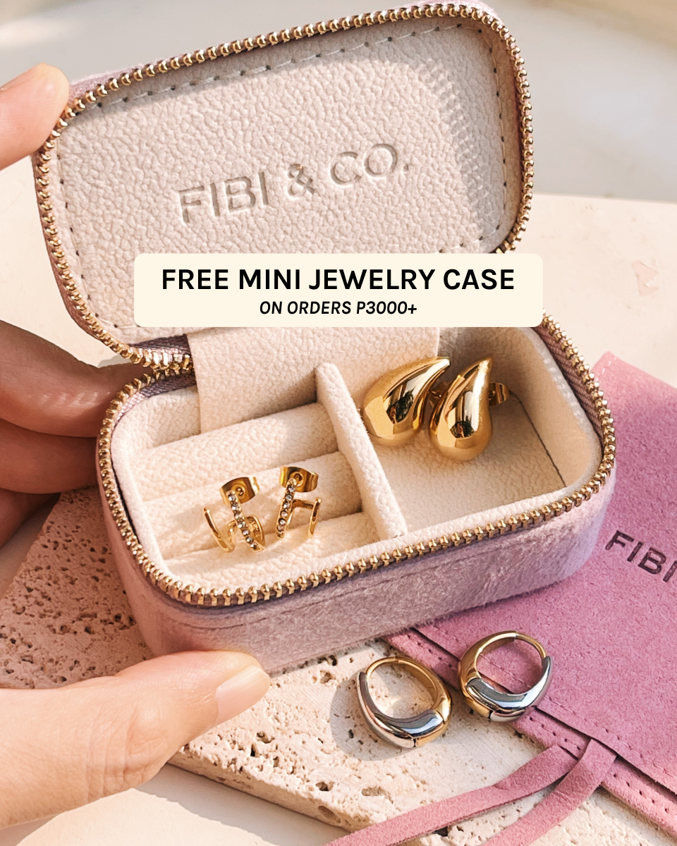 Becca Pearl Beads Ball Chain Design Chunky Gold Hoops